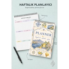 Liamir Studio Haftalık Planlayıcı | Ajanda | Laminasyonlu Karton Kapak | A5 Boyut