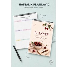 Liamir Studio Haftalık Planlayıcı | Ajanda | Laminasyonlu Karton Kapak | A5 Boyut