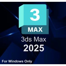 Autodesk 3ds Max 2025 (Windows) - 1 Pc 2 Yıl Autodesk Serial Key