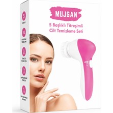 Mujgan 5 Başlıklı Titreşimli Yüz Temizleme Cihazı