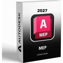 Autodesk AutoCAD MEP 2027 (Windows) - 1 Pc 1 Yıl Autodesk Serial Key