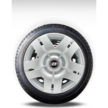 FRWY Hyundai 4 Adet Jant Kapağı 14" Inç Gri ( Accent Era Blue Admire Getz I20 I10 H100 Starex ) FW001