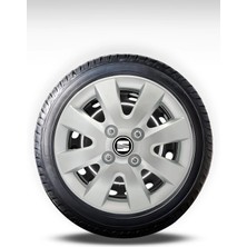FRWY Seat 4 Adet Jant Kapağı 15" Inç Gri ( Ibiza Toledo Cardoba Leon Altea ) FW005