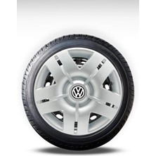 FRWY Volkswagen 4 Adet Jant Kapağı 14" Inç Gri ( Golf Jetta Polo Caddy Passat Bora ) FW001