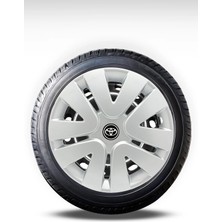 FRWY Volkswagen 4 Adet Jant Kapağı 14" Inç Gri ( Golf Jetta Polo Caddy Passat Bora ) FW018
