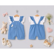 Jolly Ley Bebe Cepli Kot Salopet Takım