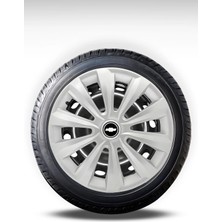 FRWY Chevrolet 4 Adet Jant Kapağı 16" Inç Gri ( Aveo Kalos Spark Lacetti Cruze ) FW041