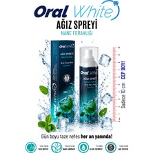 Oral White Ağız Kokusu Giderici ve Önelyici Sprey 20ML Alkolsüz - Yeni Formül