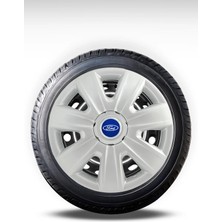 FRWY Ford 4 Adet Jant Kapağı 14" Inç Gri ( Tourneo Transit Connect Courier Focus Fiesta Fusion ) FW002