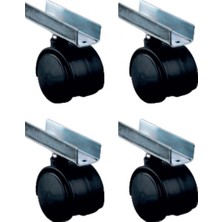 Hace Bazaar Büyük Plastik Uzun Sunta - 50MM - 18MM HKS131 - 4 Adet