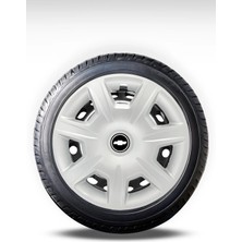 FRWY Chevrolet 4 Adet Jant Kapağı 15" Inç Gri ( Aveo Kalos Spark Lacetti Cruze ) FW035