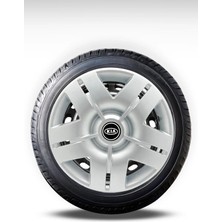 FRWY Kia 4 Adet Jant Kapağı 14" Inç Gri ( Rio Pride Sephia Cerato Ceed Bongo Picanto ) FW001