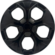 FRWY Opel 4 Adet Jant Kapağı 15" Inç Piano Black ( Corsa C D E Astra G H J Combo Vectra Meriva ) FW025