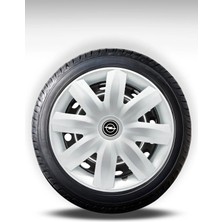 FRWY Opel 4 Adet Jant Kapağı 14" Inç Gri ( Corsa C D E Astra G H J Combo Vectra Meriva ) FW034