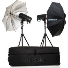 Broncolor Siros 400 Basic Kit 2 2'li Paraflaş Seti (31.660.XX)