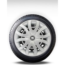 FRWY Seat 4 Adet Jant Kapağı 15" Inç Gri ( Ibiza Toledo Cardoba Leon Altea ) FW013