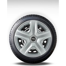 FRWY Opel 4 Adet Jant Kapağı 14" Inç Gri ( Corsa C D E Astra G H J Combo Vectra Meriva ) FW006