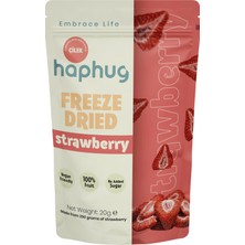 Haphug Freeze Dried Çilek 20 G (6'li Paket)