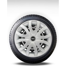 FRWY Kia 4 Adet Jant Kapağı 15" Inç Gri ( Rio Pride Sephia Cerato Ceed Bongo Picanto ) FW013