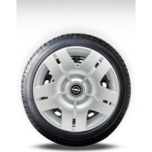 FRWY Opel 4 Adet Jant Kapağı 14" Inç Gri ( Corsa C D E Astra G H J Combo Vectra Meriva ) FW001
