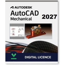 Autodesk Autocad Mechanical 2027 (Windows) - 1 Pc 3 Yıl Serial Kod Full Sürüm
