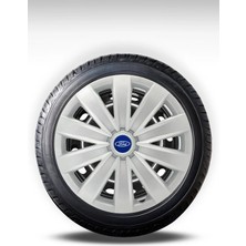 FRWY Ford 4 Adet Jant Kapağı 16" Inç Gri ( Tourneo Transit Connect Courier Focus Fiesta Fusion ) FW036