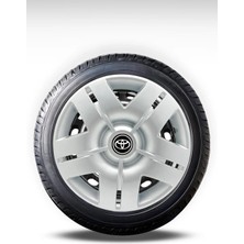 FRWY Toyota 4 Adet Jant Kapağı 14" Inç Gri ( Corolla Yaris Auris Avensis Carina Hilux ) FW001