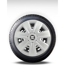 FRWY Seat 4 Adet Jant Kapağı 14" Inç Gri ( Ibiza Toledo Cardoba Leon Altea ) FW002