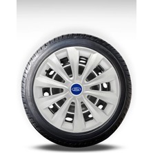 FRWY Ford 4 Adet Jant Kapağı 16" Inç Gri ( Tourneo Transit Connect Courier Focus Fiesta Fusion ) FW041