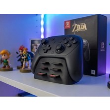 Nokta Labs 6 Kart Yuvalı Nintendo Switch Pro Controller Stand