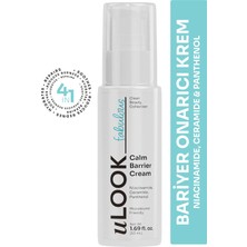 U Look uLOOK Bariyer Onarıcı Nemlendirici Krem | Ceramide, Niacinamide ve Panthenol Kızarıklık Karşıtı Bakım 50 ml