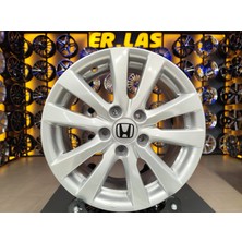 Honda 4 Adet Honda Orıjınal 6*16 5*114.3 ET45 64.1 Sılver Jant Revize Edilmiş (Takım)