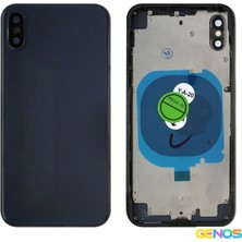 Genos iPhone x Uyumlu Boş Kasa (Siyah) (SN808512)