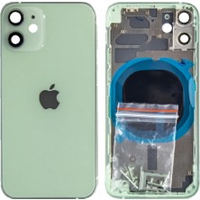 Genos Apple Iphone 12 Uyumlu Kasa Boş Yeşil