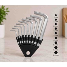 Şirin Home 9’lu Alyan Anahtar Seti 1.5-8 mm Alyan Takımı