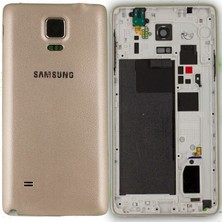 Genos Samsung N910 Note 4 Uyumlu Kasa Gold Altın