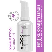 U Look uLOOK Kırışıklık ve Yaşlanma Karşıtı Bakuchiol Serum  Doğal Retinol Alternatifi Leke Karşıtı Bakım 30 ml