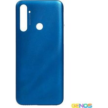 Genos Realme 5i Uyumlu Batarya Kapağı (Mavi) (SN807836)