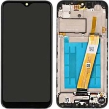 Genos Samsung Galaxy M01 M015F ile Uyumlu OLED Ekran Dokunmatik Çıtalı
