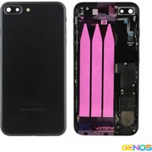Genos iPhone 7 Plus Uyumlu Dolu Kasa (Siyah) (SN808507)