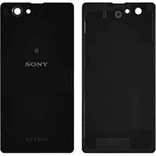 Genos Xperia Z1 Mini Uyumlu Arka Kapak Siyah