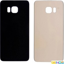Genos Samsung Galaxy G928 S6 Edge Plus Uyumlu Batarya Kapağı (Gold) (SN808097)