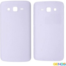 Genos Samsung Galaxy G7100 Grand 2 Uyumlu Batarya Kapağı (Beyaz) (SN807738)