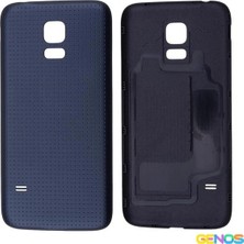 Genos Samsung Galaxy G800 S5 Mini Uyumlu Batarya Kapağı (Siyah) (SN807649)