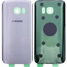 Genos Samsung G930 S7 Uyumlu Arka Kapak Gümüş