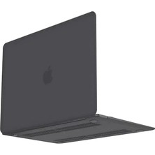 TeknoKapsül Newface Apple Macbook Pro 13 2020 Macbook Buzlu Kapak - Füme