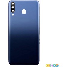 Genos Samsung Galaxy M30 Uyumlu Batarya Kapağı (Petrol Mavisi) (SN808421)