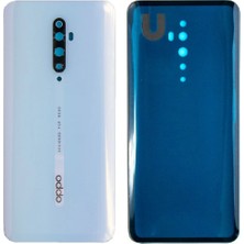 Genos Oppo Reno 2z Uyumlu Arka Kapak Beyaz