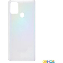 Genos Samsung Galaxy A21S Uyumlu Batarya Kapağı (Beyaz) (SN807843)