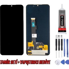 Genos Xiaomi Mi 9se LCD Ekran Çıtasız OLED Siyah (Küçük LCD Ekran) Montaj Kiti Hediye